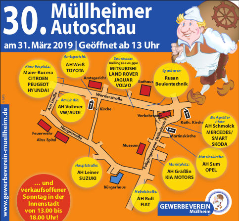 Verkaufsoffener Sonntag Mllheim Frhjahr 2019