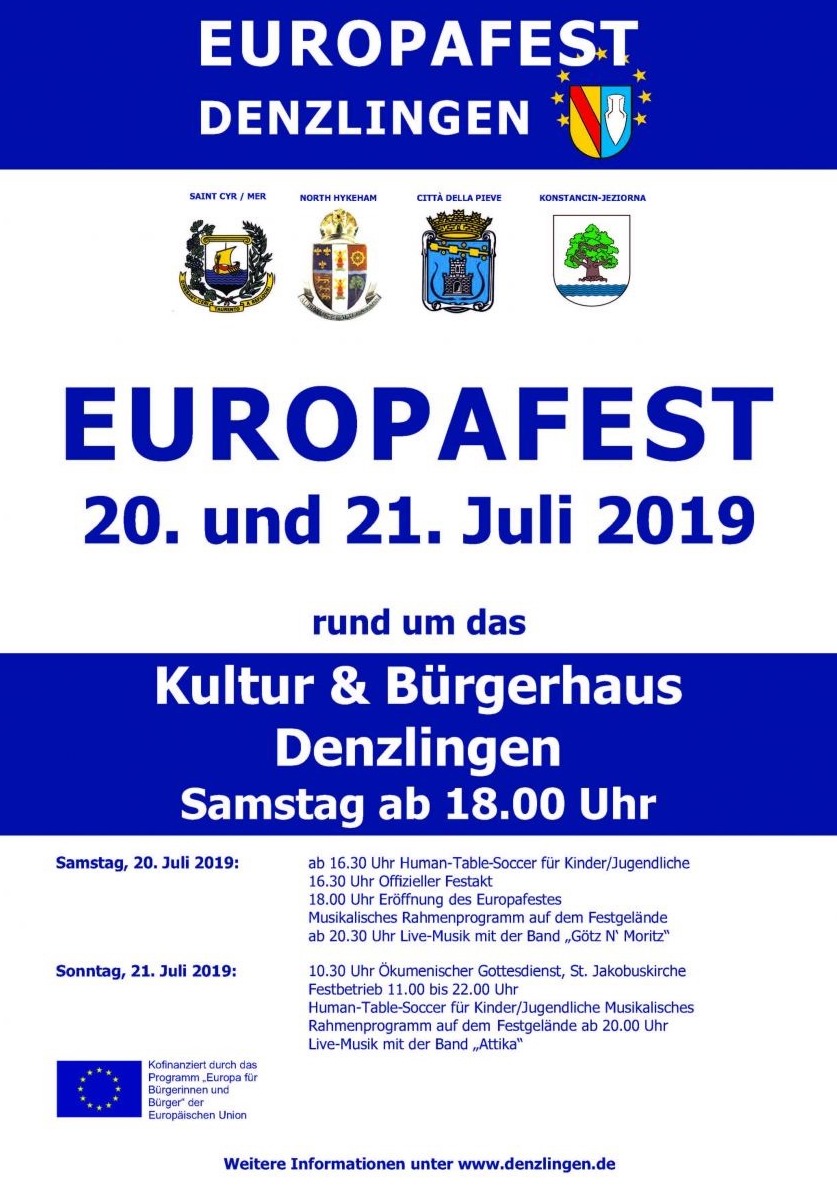 Europafest Denzlingen 2019 Europafest Denzlingen 2019