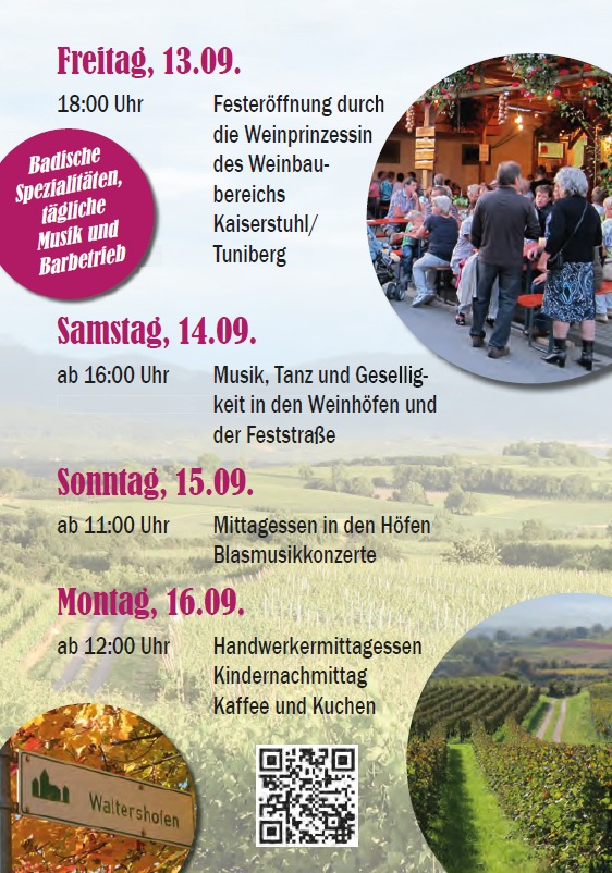 Wein- und Dorffest Waltershofen 2019