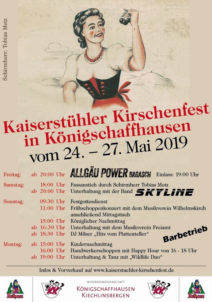 Kaisersthler Kirschenfest Knigschaffhausen 2019