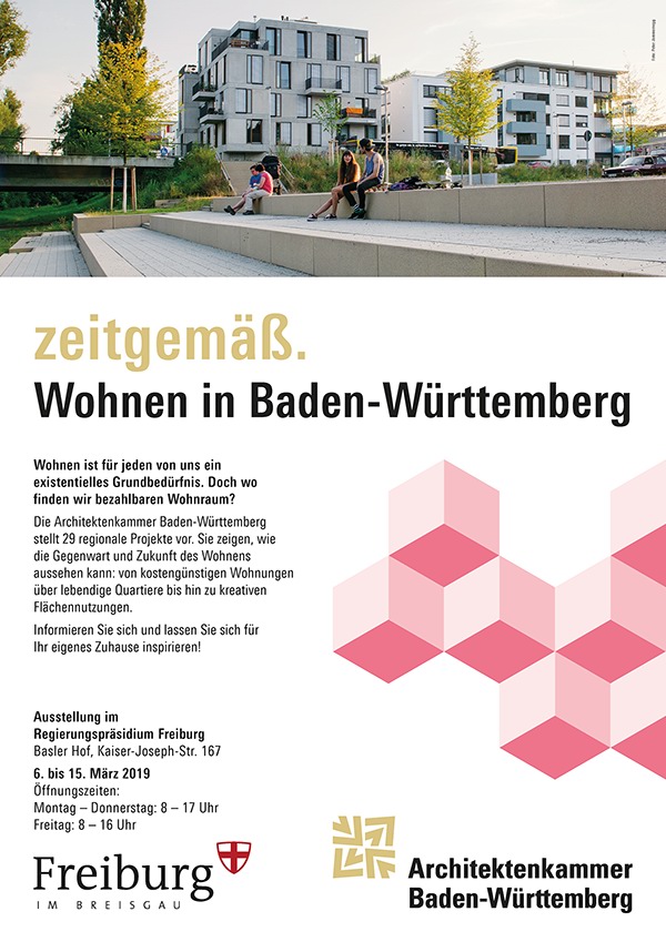 Ausstellung: zeitgem. Wohnen in Baden-Wrttemberg