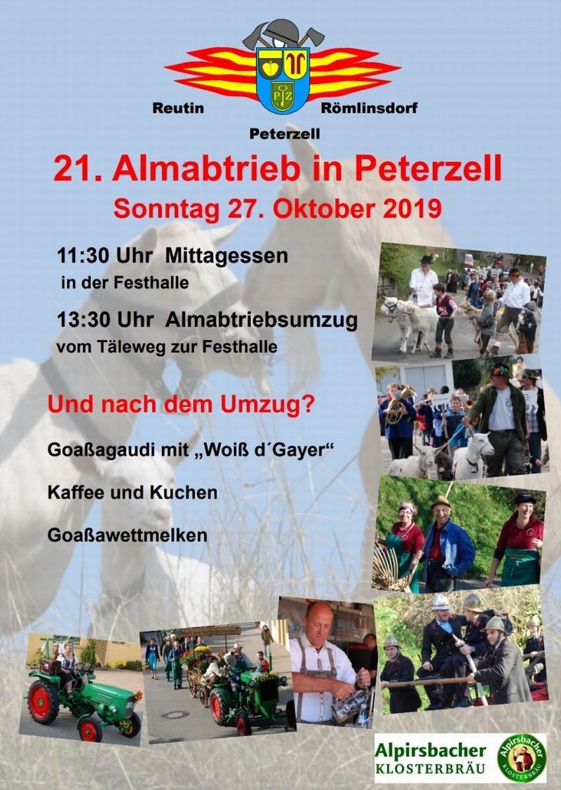 Almabtrieb Alpirsbach-Peterzell 2019