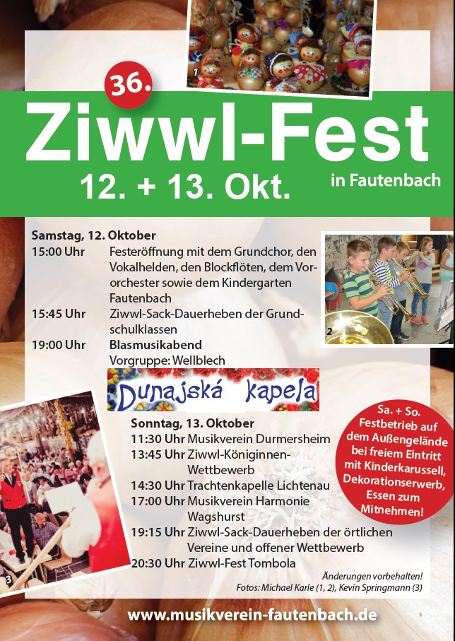 Ziwwlfest Fautenbach 2019