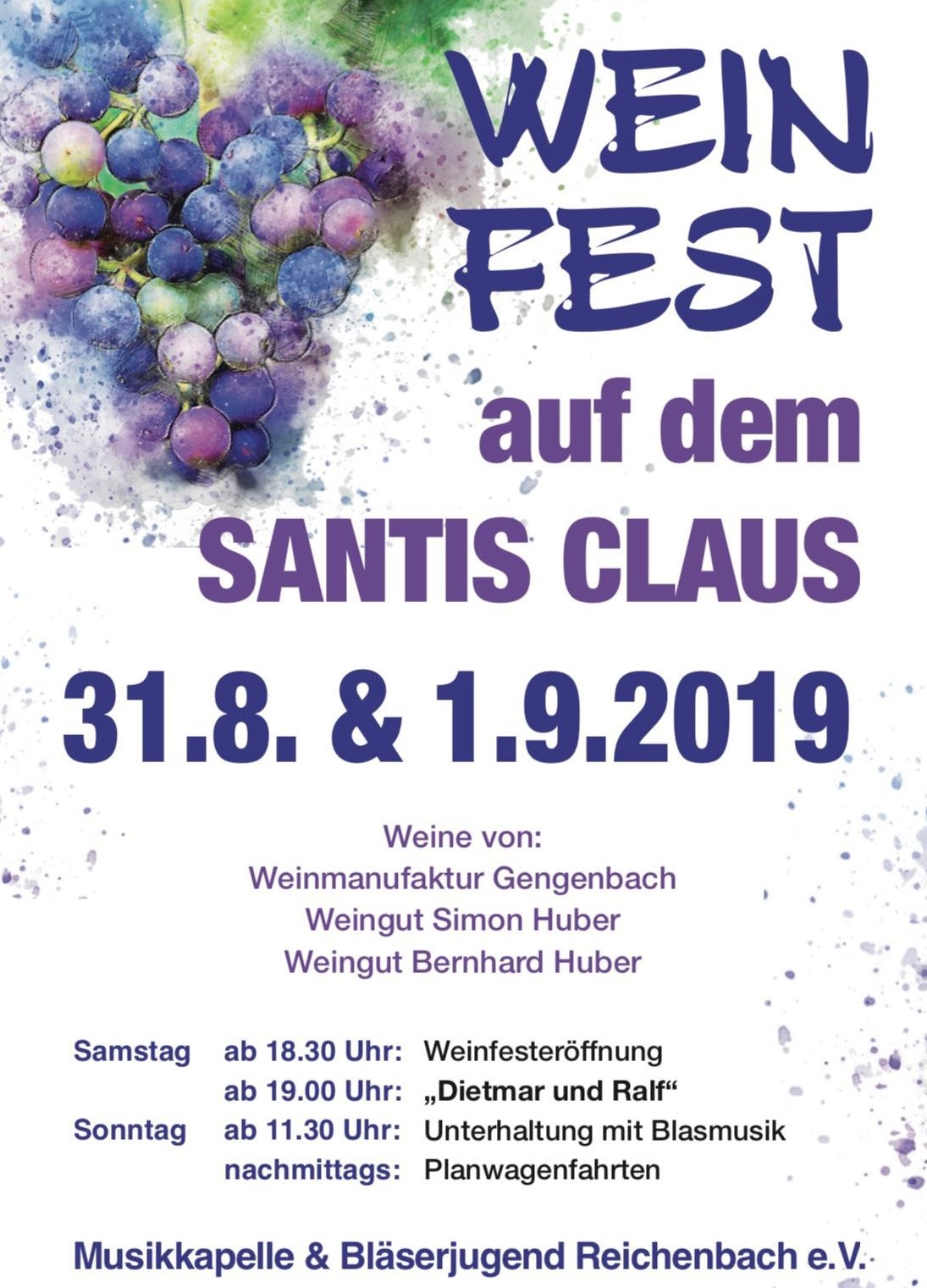 Weinfest Gengenbach-Reichenbach 2019