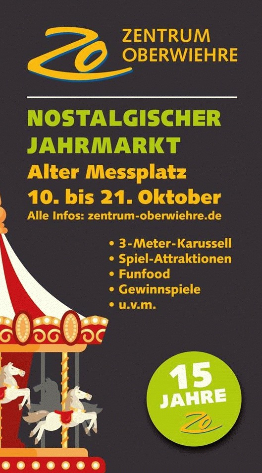 Nostalgischer Jahrmarkt auf der alten Messe 2019