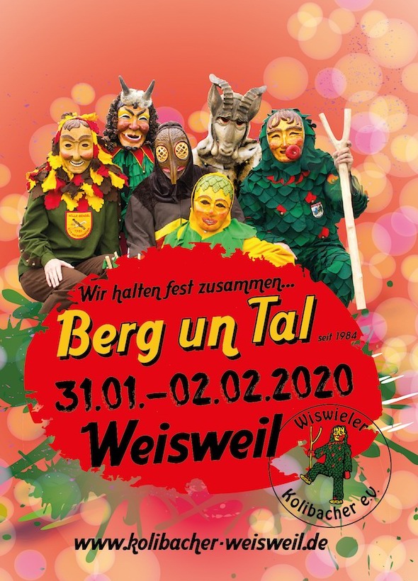 Berg-un-Tal-Narrenumzug Weisweil 2020