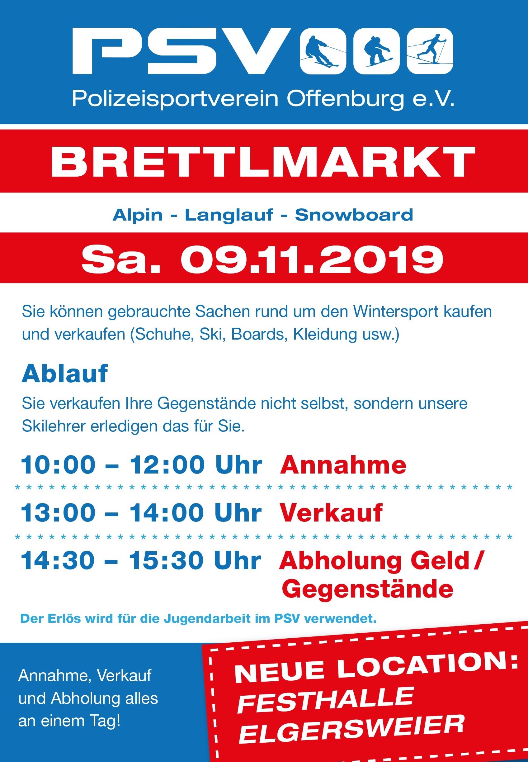 Brettlemarkt Polizeisportverein Offenburg 2019