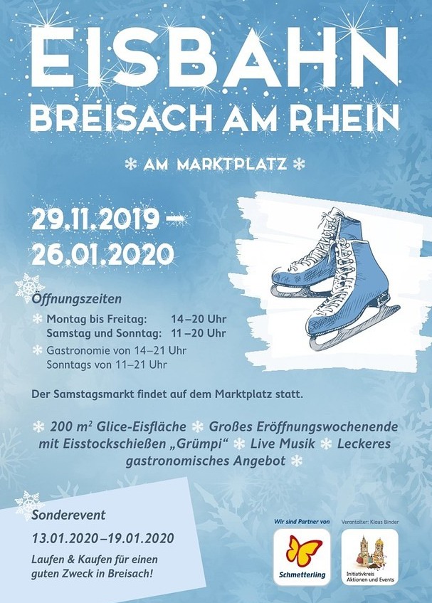 Eisbahn Breisach am Rhein 2019