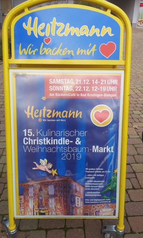 Weihnachtsbaum & Christkindlemarkt Bckerei Heitzmann 2019
