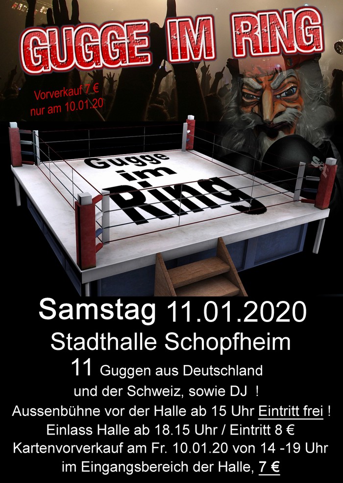 Gugge im Ring Schopfheim 2020