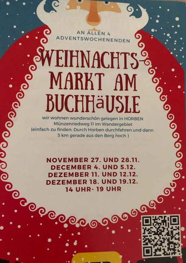 Weihnachtsmarkt am Buchhäusle Horben 2021 Weihnachtsmarkt am Buchhäusle Horben 2021