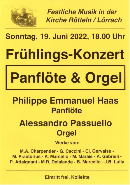 Frhlings-Konzert Kirche Rtteln 2022