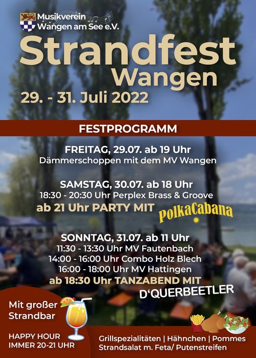 Strandfest Wangen 2022