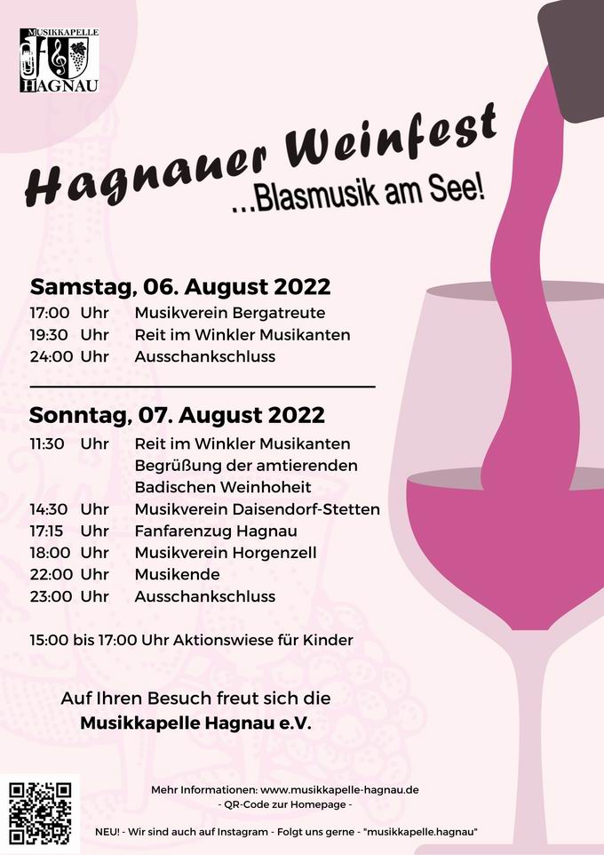 Weinfest Hagnau 2022