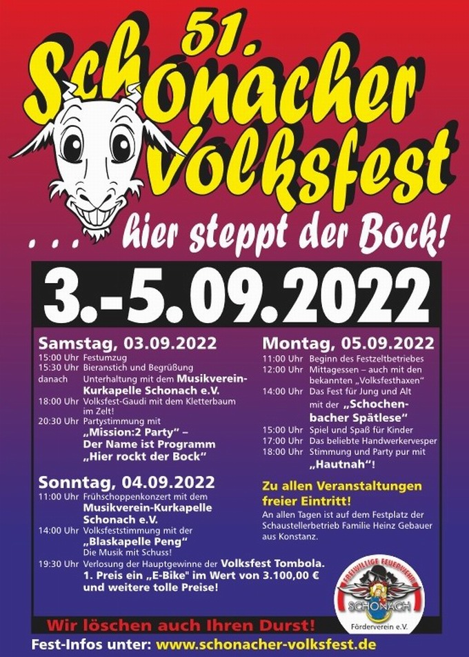 Volksfest Schonach 2022