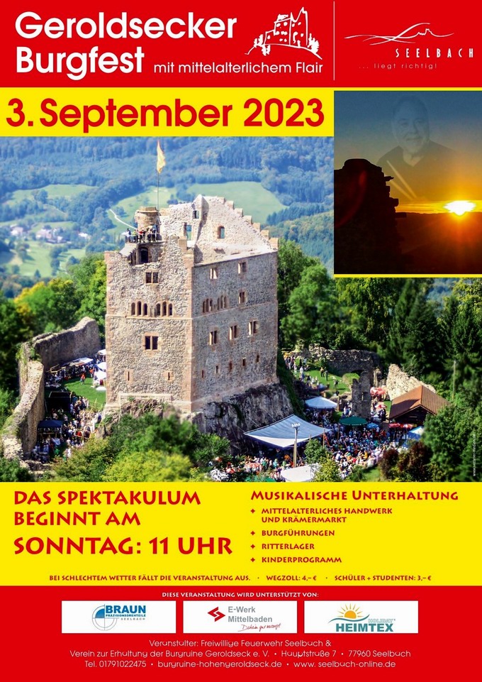Burgfest Hohengeroldseck 2023 Burgfest Hohengeroldseck 2023
