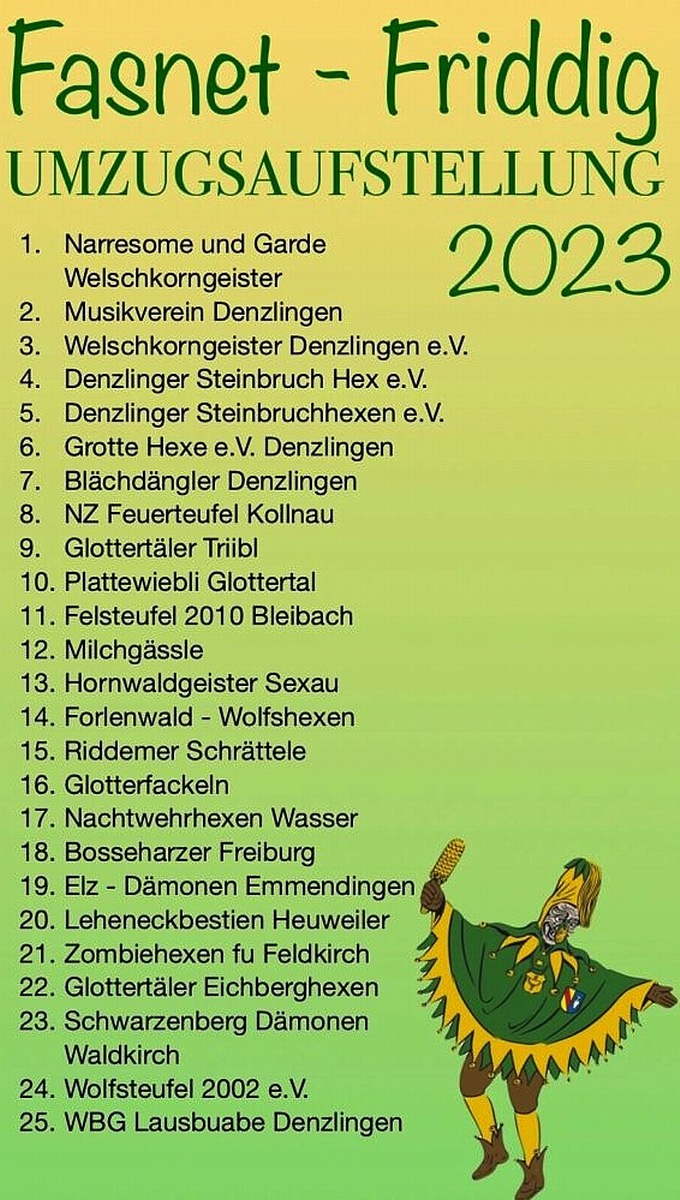 Nachtumzug Denzlingen 2023