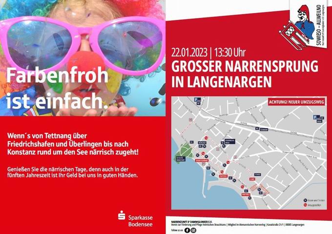 Großer Narrensprung Langenargen 2023 Großer Narrensprung Langenargen 2023