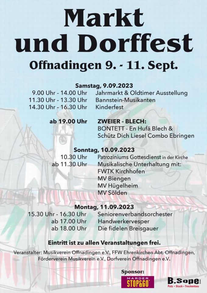 Dorffest Offnadingen 2023