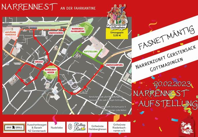 Fasnet-Mändig-Umzug Gottmadingen 2023 Fasnet-Mändig-Umzug Gottmadingen 2023