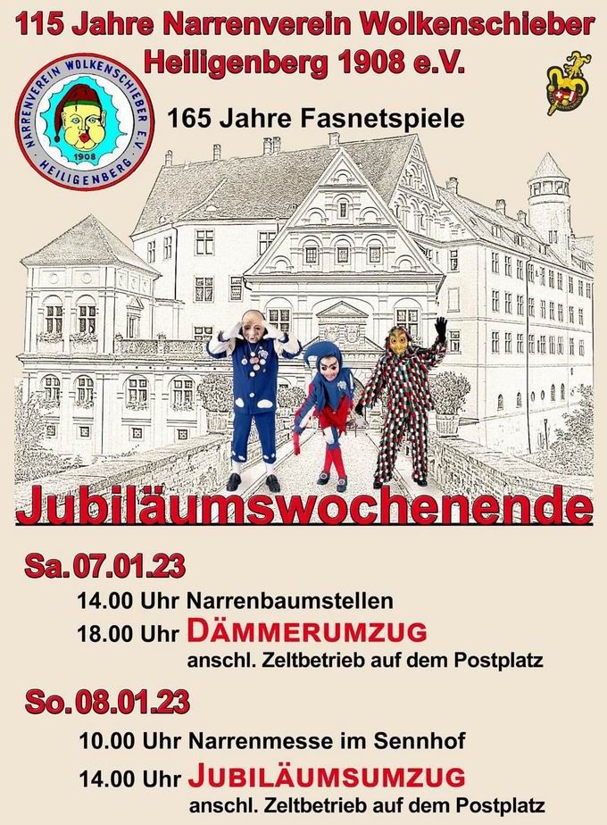 Jubilumsumzug Heiligenberg 2023