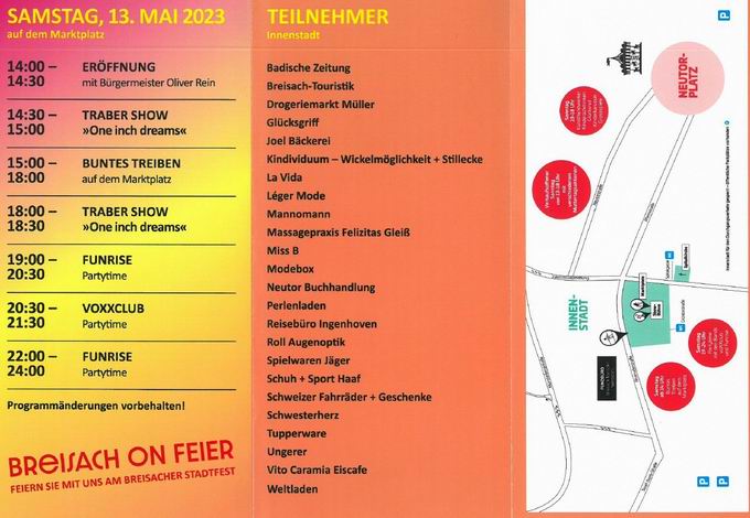Stadtfest Breisach 2023 Stadtfest Breisach 2023