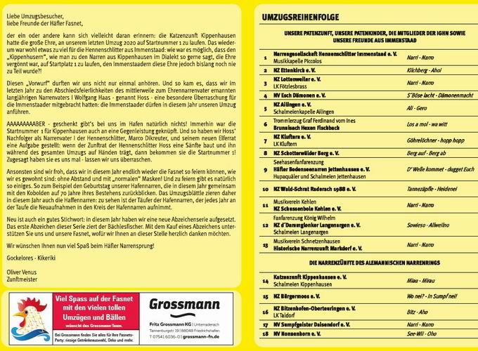 Häfler Fasnetsumzug Friedrichshafen 2023 Häfler Fasnetsumzug Friedrichshafen 2023