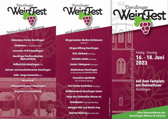 Weinfest Denzlingen 2023