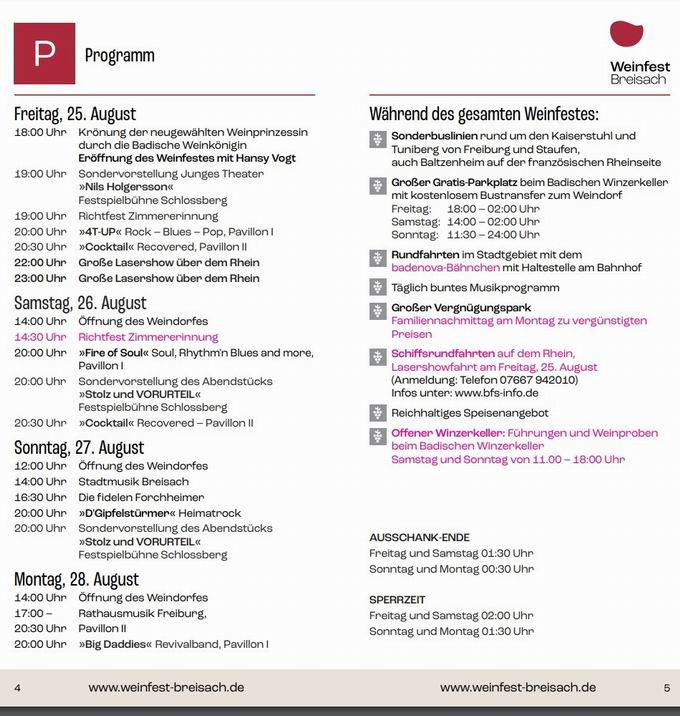 Weinfest Breisach 2023 Weinfest Breisach 2023
