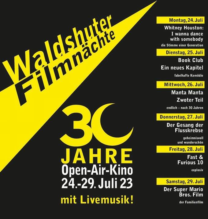 Waldshuter Filmnächte 2023 Waldshuter Filmnächte 2023