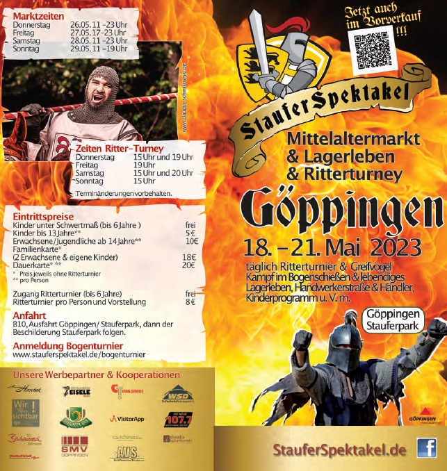 Mittelalterspektakel und Markt Gppingen 2023