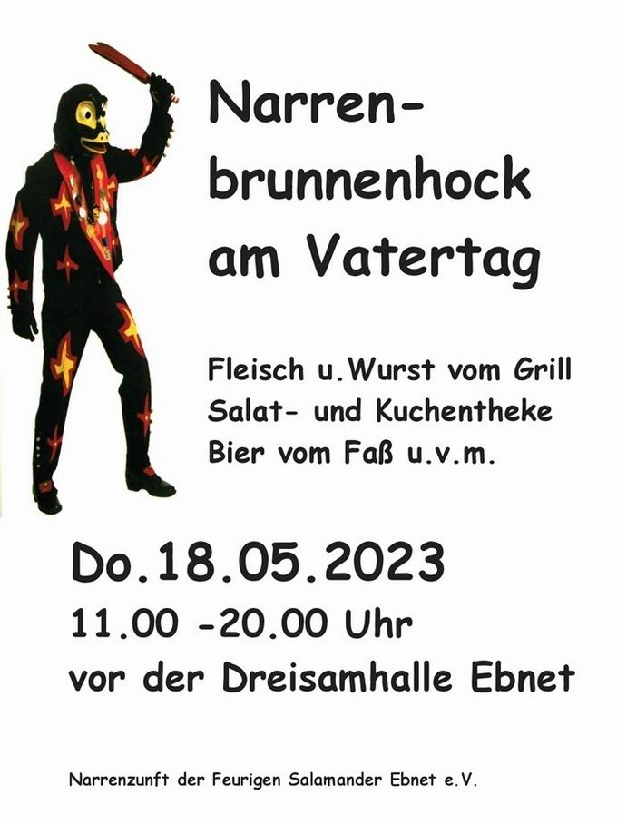 Narrenbrunnenhock Ebnet im Dreisamtal 2023