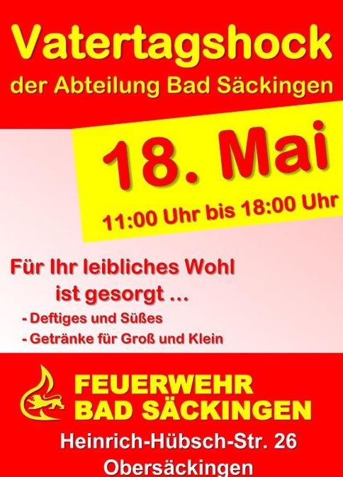 Vatertagshock Obersäckingen 2023 Vatertagshock Obersäckingen 2023