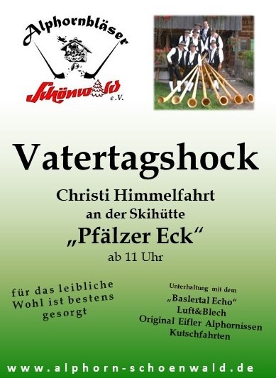 Vatertagshock Pflzer Eck Schnwald