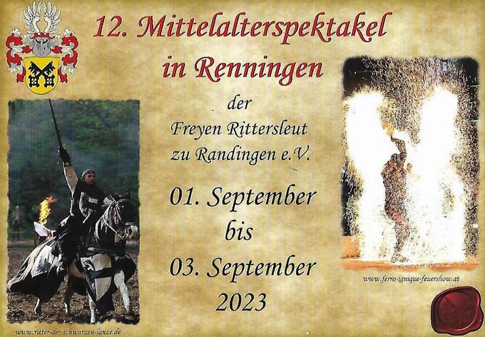 Mittelalterspektakel Renningen 2023