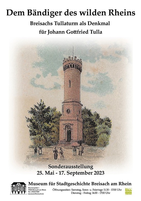 Ausstellung: Dem Bändiger des wilden Rheins Ausstellung: Dem Bändiger des wilden Rheins