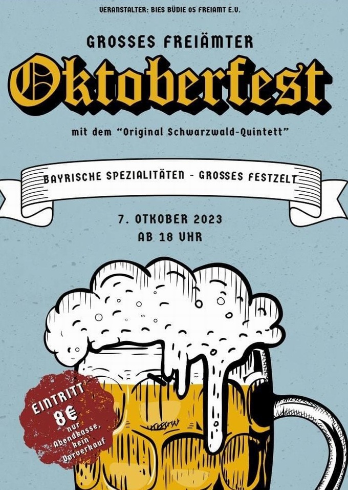 Oktoberfest Freiamt 2023 Oktoberfest Freiamt 2023