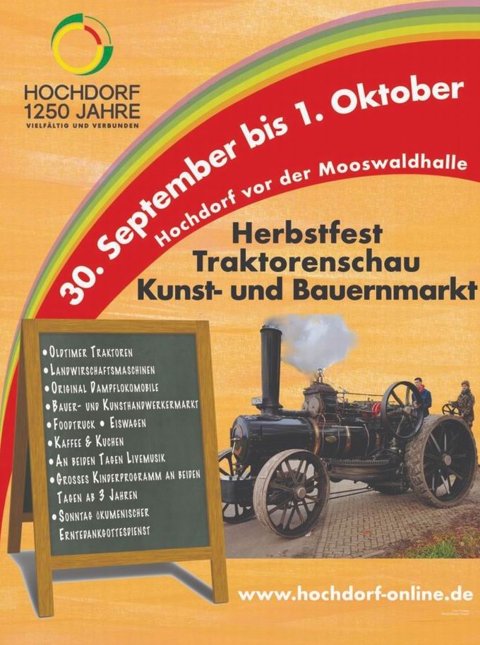 Jubilumswochenende 1250 Jahre Hochdorf