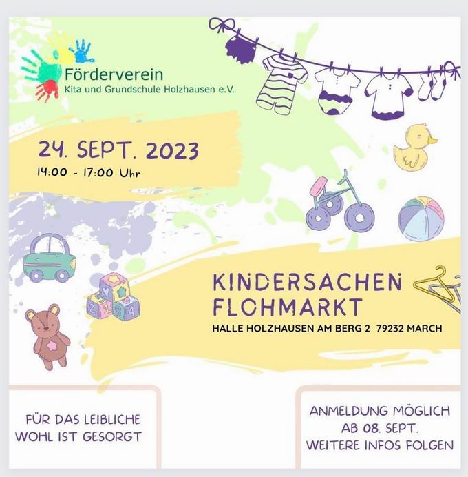 Kindersachenflohmarkt Holzhausen Herbst 2023 Kindersachenflohmarkt Holzhausen Herbst 2023