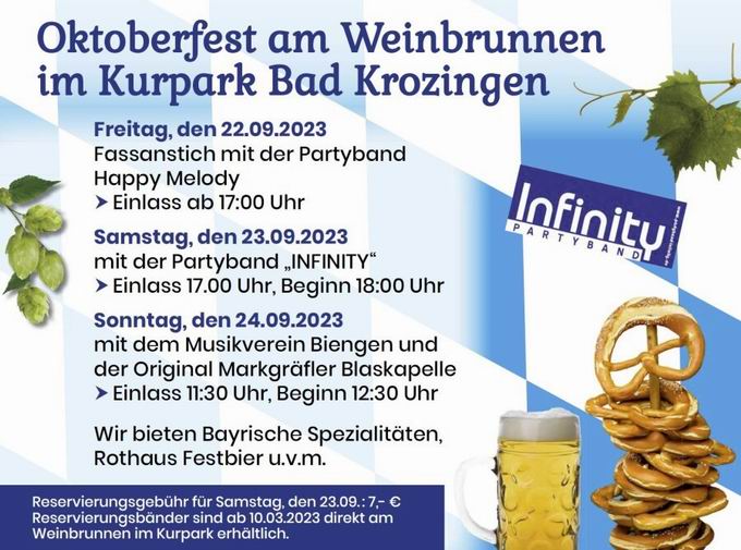 Oktoberfest Kurpark Bad Krozingen 2023 Oktoberfest Kurpark Bad Krozingen 2023
