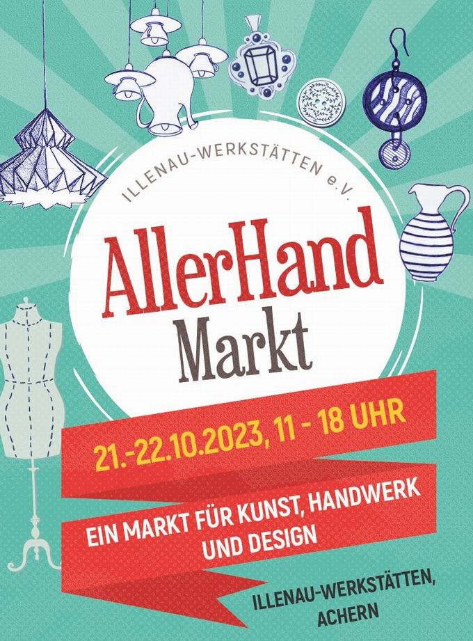AllerHand Markt für Kunst, Handwerk und Design Achern 2023 AllerHand Markt für Kunst, Handwerk und Design Achern 2023