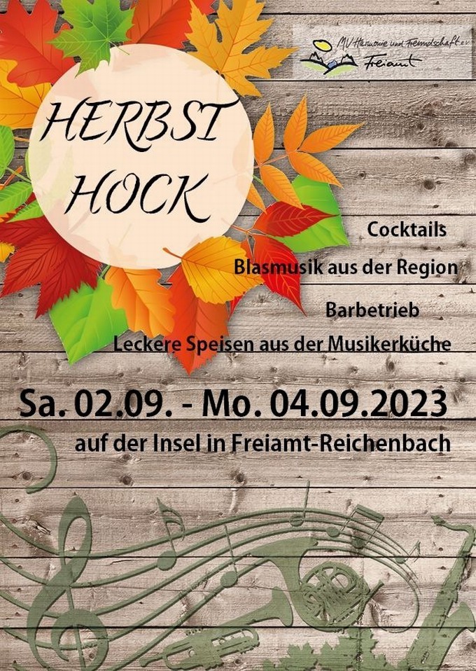 Herbsthock der Musikvereine Freiamt 2023