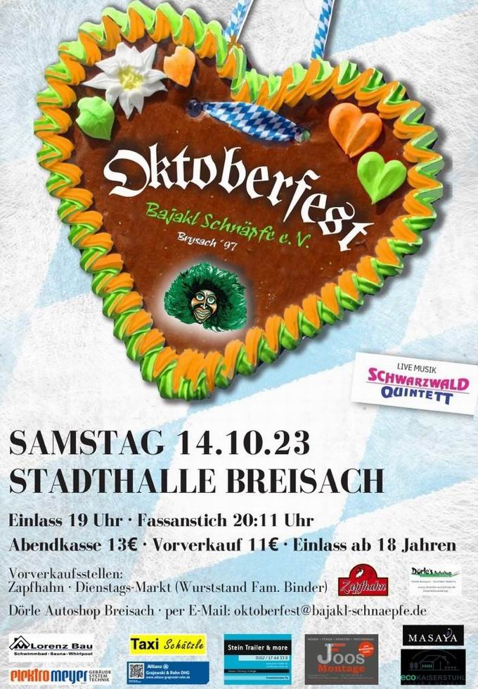 Oktoberfest Breisach am Rhein 2023