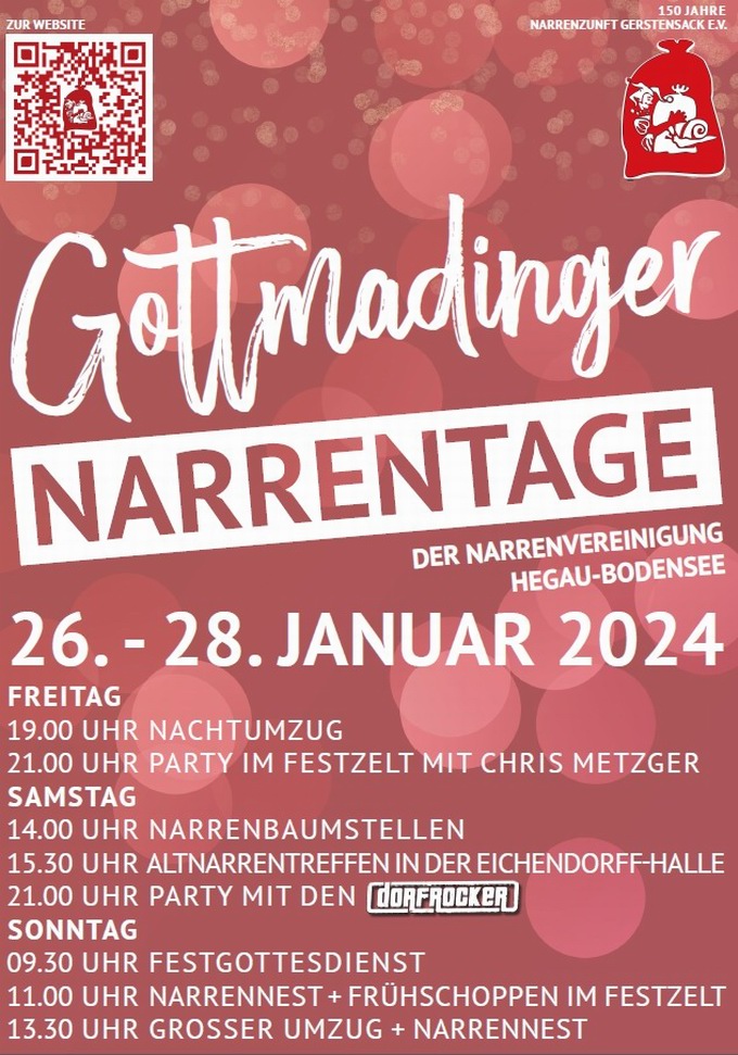 150 Jahre Gerstensackzunft Gottmadingen 150 Jahre Gerstensackzunft Gottmadingen