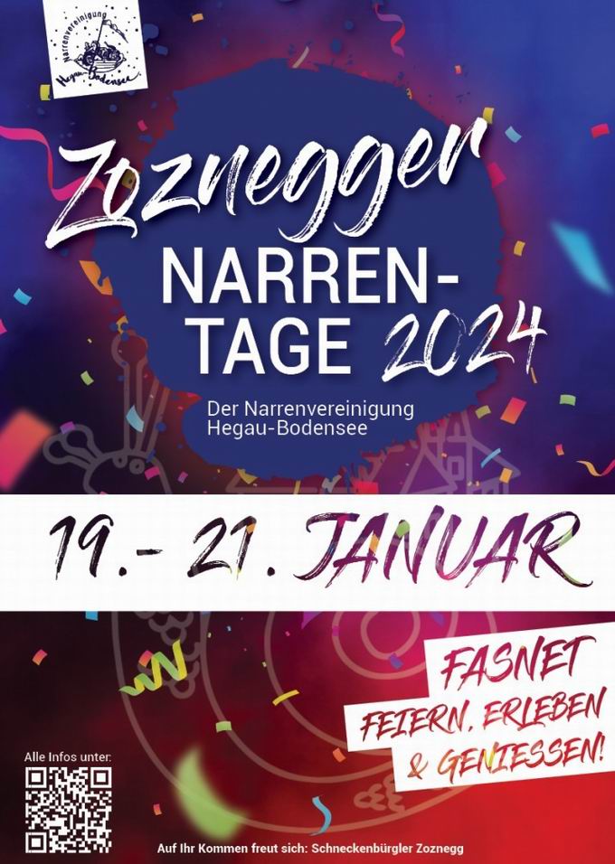 Narrentage in Zoznegg 2024