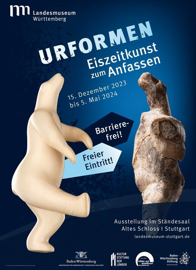 Ausstellung: Urformen Eiszeitkunst zum Anfassen Ausstellung: Urformen Eiszeitkunst zum Anfassen