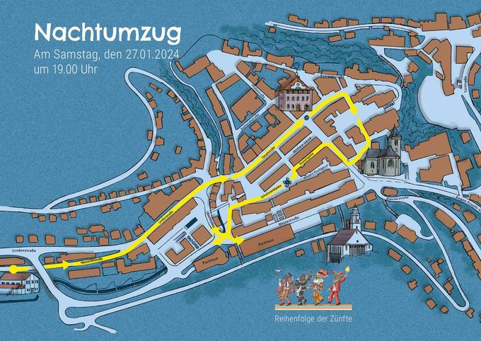 Nachtumzug Narrentag Viererbund 2024 Nachtumzug Narrentag Viererbund 2024
