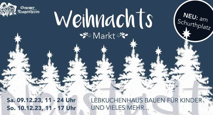 Weihnachtsmarkt Neustadt im Schwarzwald 2023