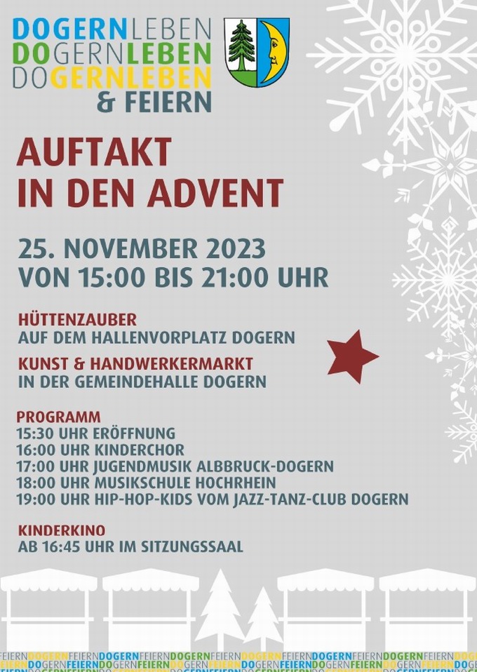 Weihnachtsmarkt Dogern 2023 Weihnachtsmarkt Dogern 2023