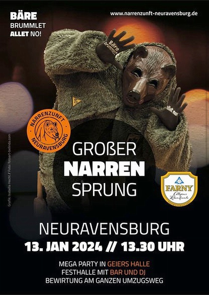 Narrensprung Neuravensburg 2024